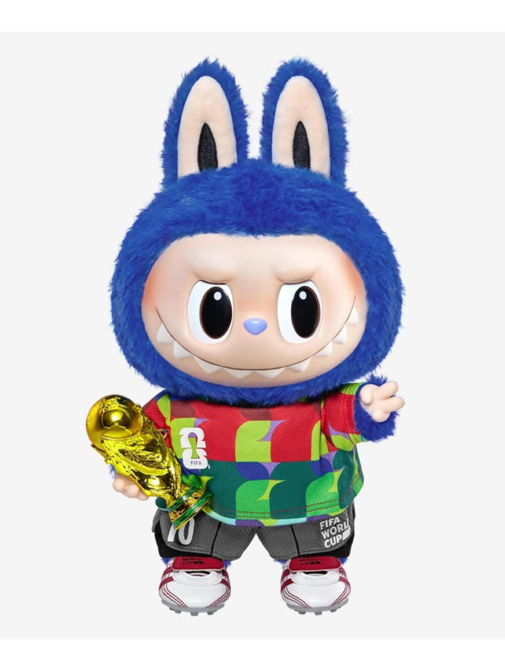 THE MONSTERS × FIFA SERIES - Catch the Win Vinyl Plush Doll NEW Sealed US Seller